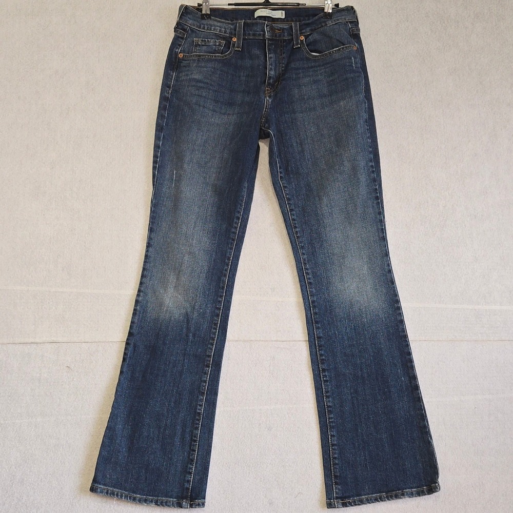 Levis 515 Bootcut Jeans Womens 6M Blue Denim Stretch Mid Rise B#314